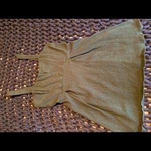 Olive Green Mini Dress